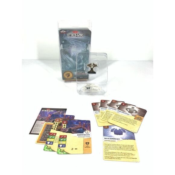 Dungeon & Dragon D&D Attack Wing Ballista Expansion Pack Wizkids - Picture 3 of 5